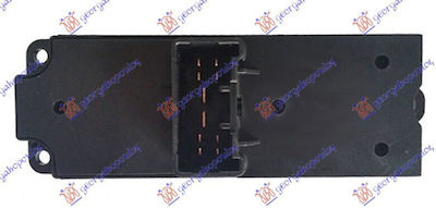 Front Window Switch Quadruple 10pin Ford Ranger 09-12 1454441 Left 1 pc