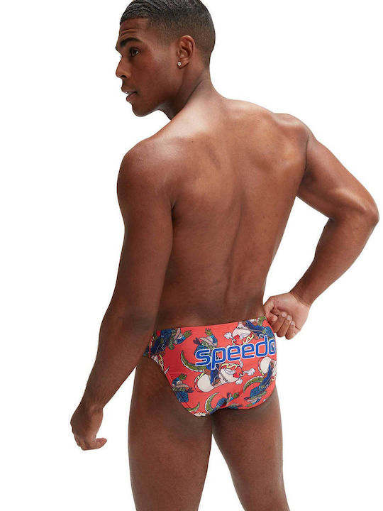 Ανδρικό Μαγιό Slip Multicolor