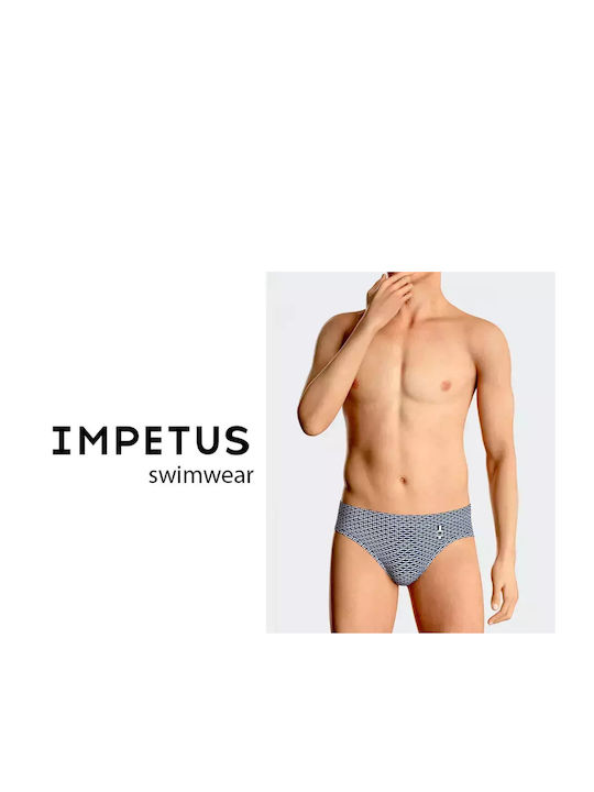 Impetus Herren Badebekleidung Slip Blue