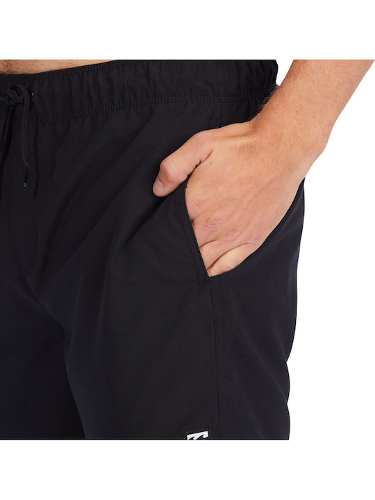 All Day Lb Men's Swimwear Shorts Black with Patterns