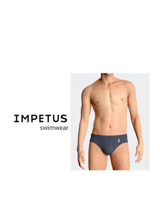 Impetus Herren Badebekleidung Slip Blue