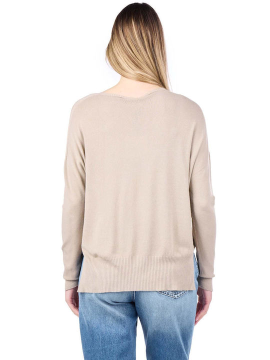 Vicolo Damen Pullover Beige