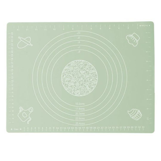 Viosarp Silicone Non-Stick Baking Mat 70x50cm Green