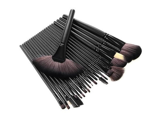 Profesional Set cu Pensule de Machiaj din Păr Sintetic 24buc