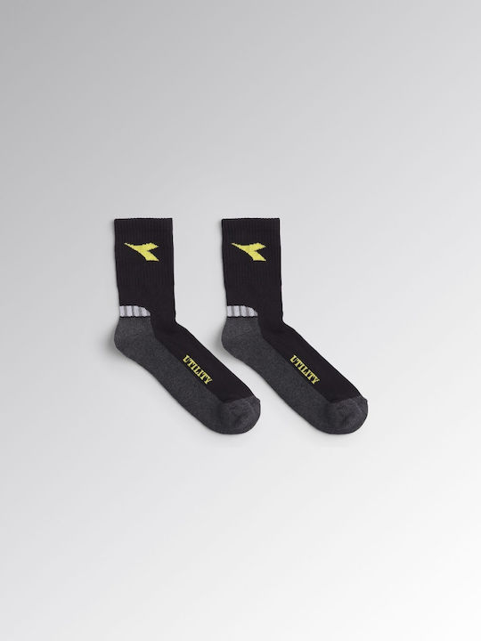 Diadora Αθλητικές Κάλτσες Μαύρες Diadora Αθλητικές Κάλτσες Μαύρες