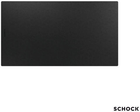 Schock Rectangular Plastic Chopping Board Black 36.8x18.5cm