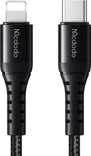 Mcdodo USB-C to Lightning Cable 36W Black 0.2m (CA-5630)