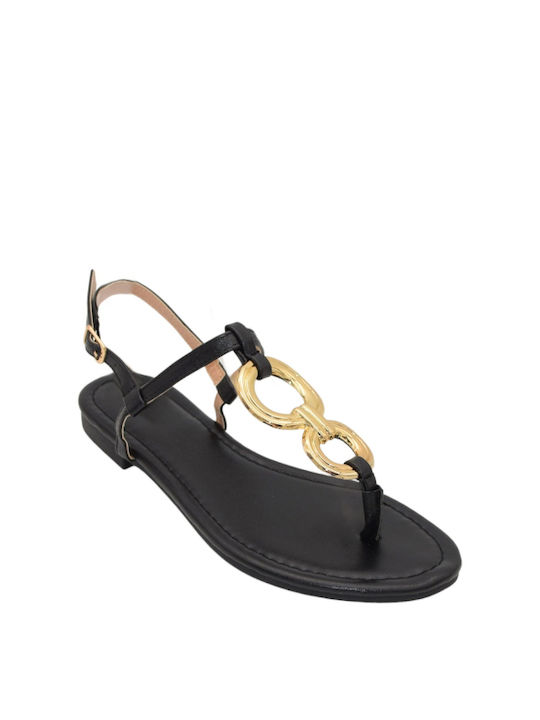 Morena Spain Women's Sandals with Ankle Strap Black