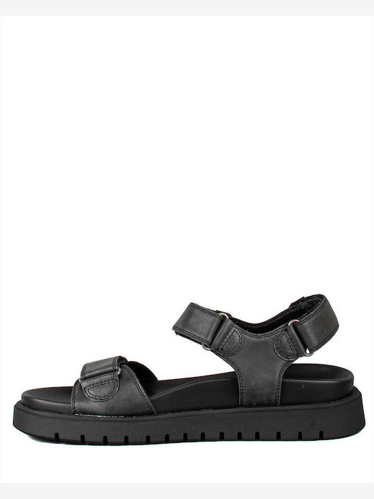 Ramsey Leather Men's Sandals in Black Color