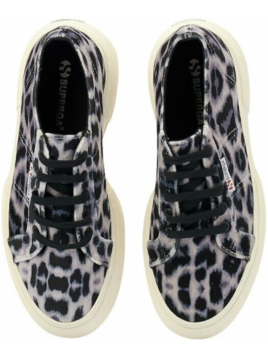 Γυναικεία Chunky Sneakers Leopard Black-white