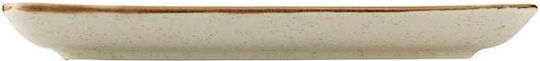 Max Home Mood P02 Чиния Плитко Квадрат от Порцелан Cinnamon 25x25см