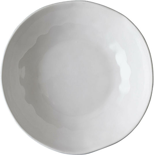 Laura Ashley Artisan Plate Soup made of Porcelain White with Diameter 22cm