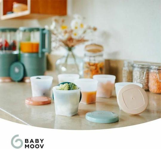 Babymoov Set Plastic Lunch Boxes Multicolour 3 Pieces