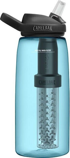 Camelbak Eddy+ Бутилка За Вода Стъклена С Винтов Капак Син 1000ml