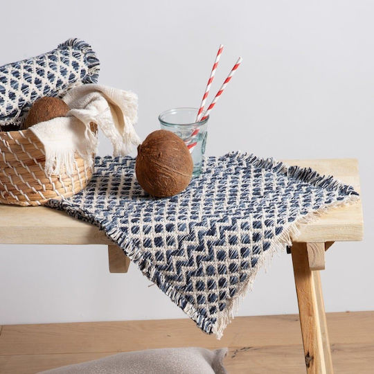 Nef-Nef Homeware Σουπλά Μπλε 48x33cm