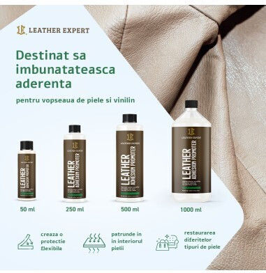 Leather Expert Течен Shine / Почистване за Кожени части и Тапицерия 250мл