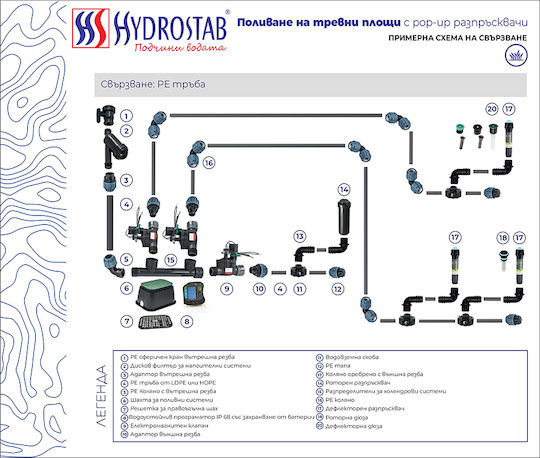 Hydrostab Накрайник 1бр HS0640289