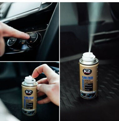 K2 Klima Fresh Σπρέι Καθαρισμού για Air Condition Αυτοκινήτου με Άρωμα Λεμόνι 150ml