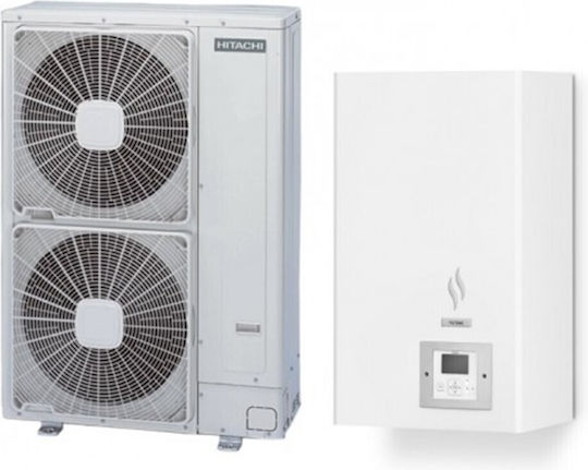 Hitachi Αντλία Θερμότητας 11kW Μονοφασική 60°C Split