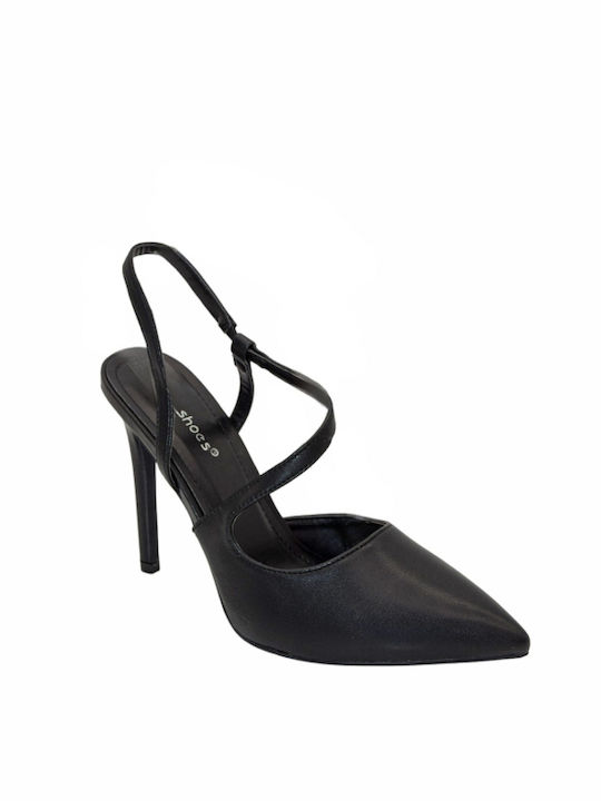 Morena Spain Stiletto Black High Heels