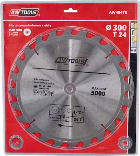 AW Tools Disc de tăiere Lemn