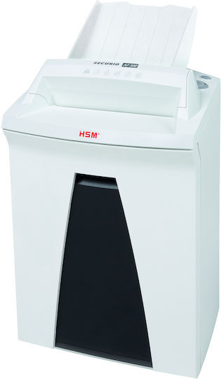 HSM Distrugător de Documente Securio Af300 Tăiere transversală 6 Foi cu Coș 35lt