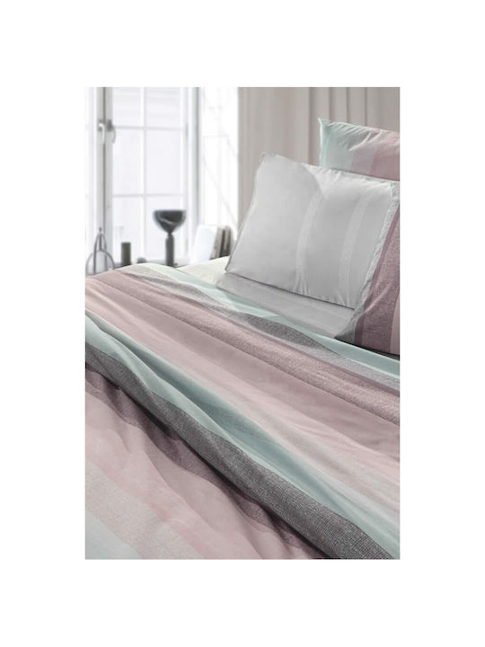 Guy Laroche Sheet Sets Queen 240x265cm. Iris Pink 4pcs