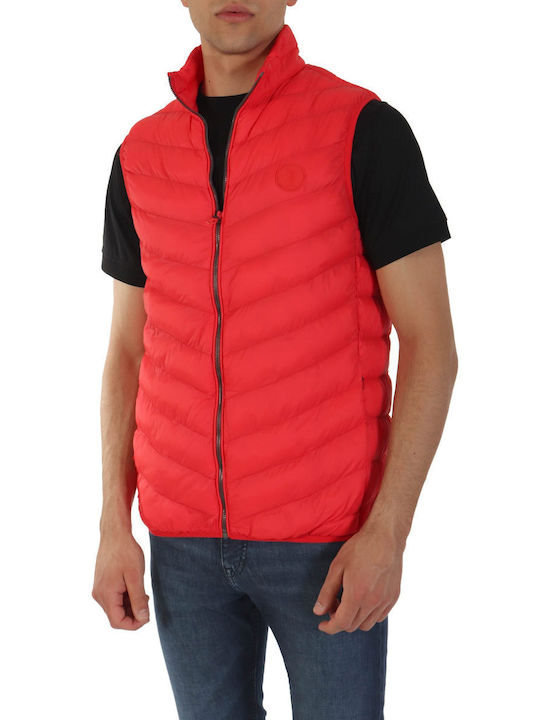 U.S. Polo Assn. Men's Sleeveless Jacket red