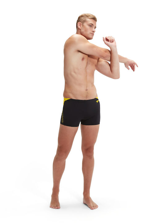 Hyperboom Splice Aquashort Men's Swimwear Shorts Black/Yellow