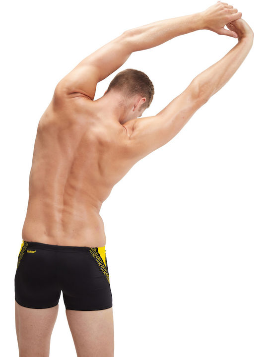 Hyperboom Splice Aquashort Men's Swimwear Shorts Black/Yellow
