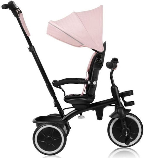 Lionelo Berry Convertible with Parental Handle for 9 Months Pink Rose