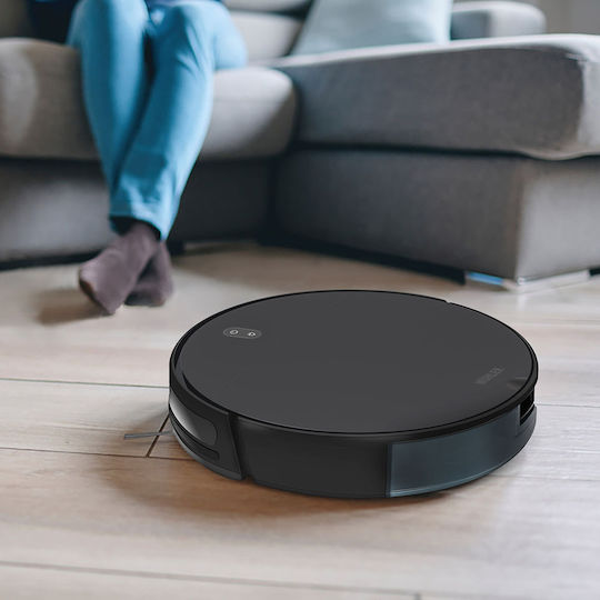 Muhler Bobby 1 Roboter-Staubsauger mit Intelligenter Navigation und Saugkraft 1400Pa Schwarz