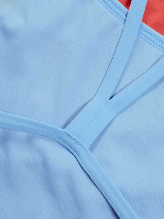 Solid Vback Ολόσωμο Μαγιό Pink/blue