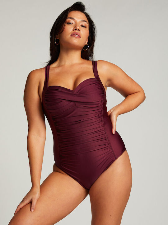 Costum de baie întreg Wine Berry