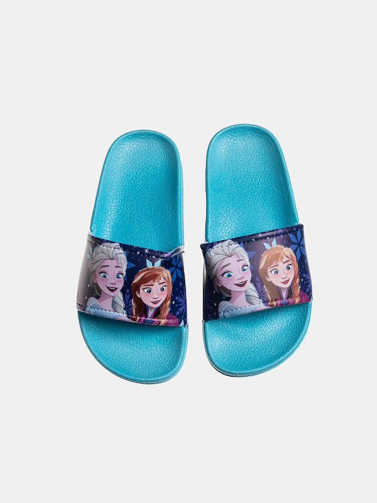 Alouette Kids' Slides Frozen Turquoise