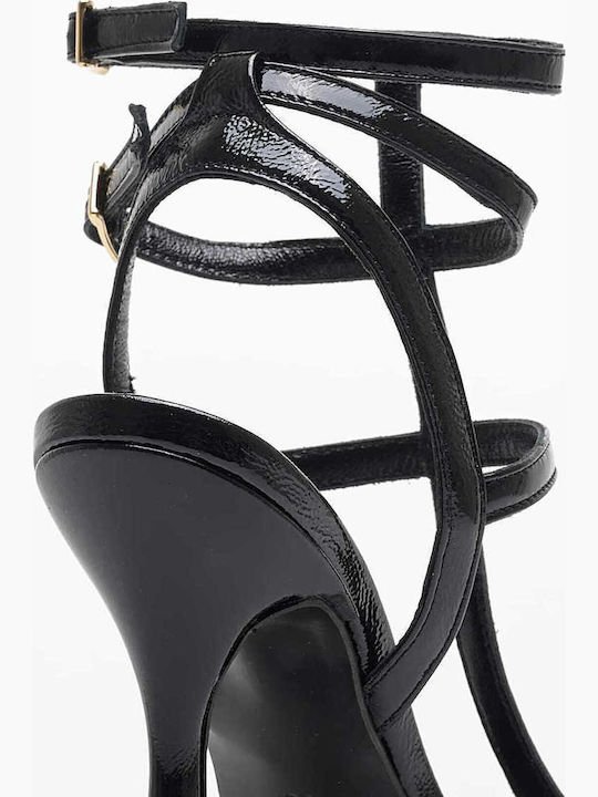 Leather Sandals Black