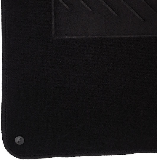 Set of Front and Rear Mats 5pcs for BMW E46 Black
