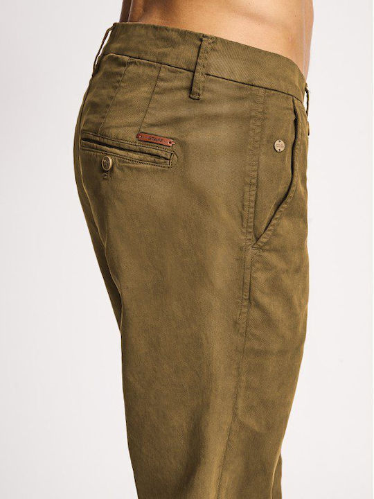 Staff Culton Men's Trousers Tabac Brown