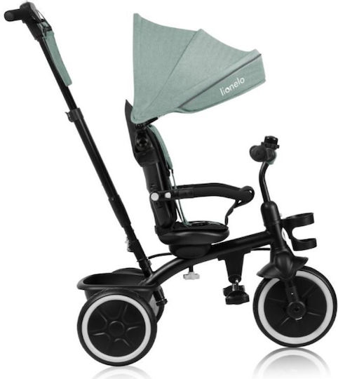 Lionelo Berry Convertible with Parental Handle for 9 Months Green Forest