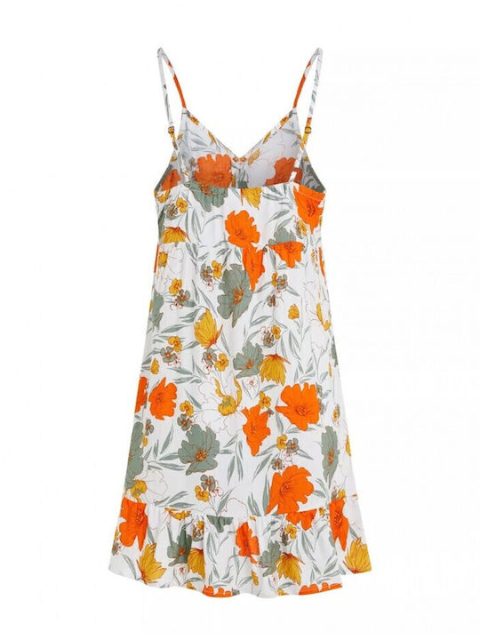 Sommer Mini Damenkleid Weiß