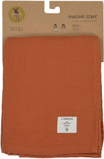 Laessig Ποδιά Θηλασμού Rust Brown