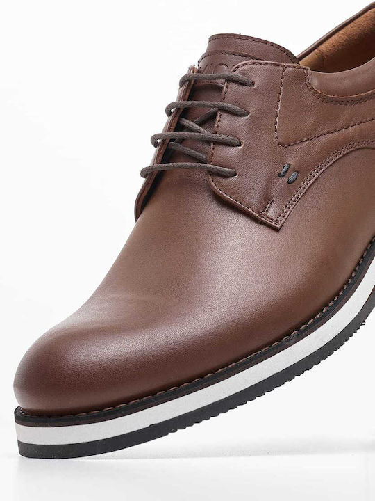 Vice Footwear Men's Leather Casual Shoes Tabac Brown