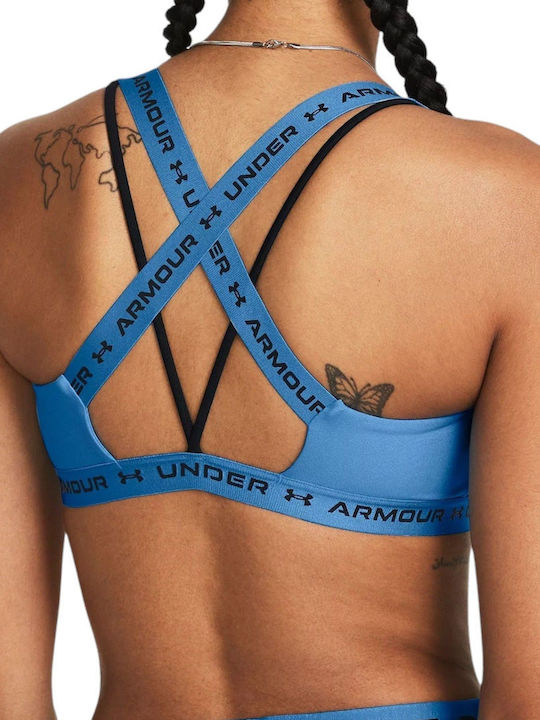 Under Armour Women's Sports Bra with Light Padding Light Blue