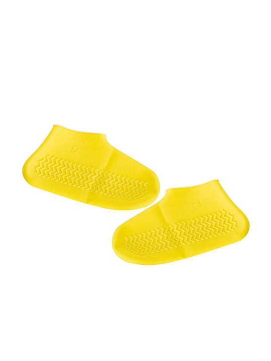 ikonka Schuhüberzüge Gelb
