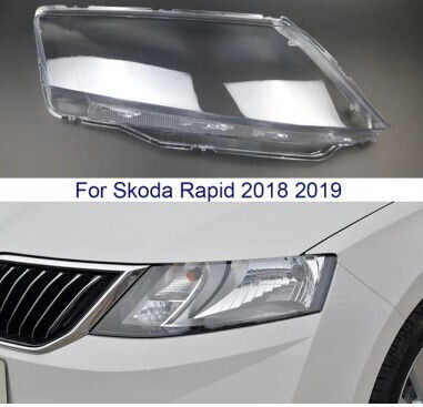 Skoda Cristal pentru faruri pentru Skoda Rapid 2buc
