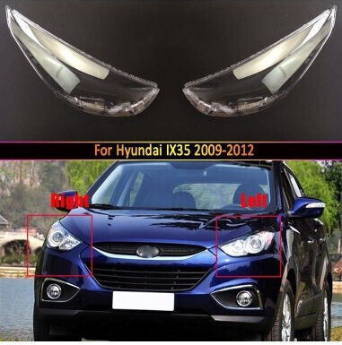 Cristal pentru faruri pentru Hyundai iX35 2buc