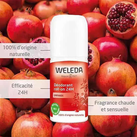 Weleda Pomegranate 24h Deo Roll-on 50 Ml
