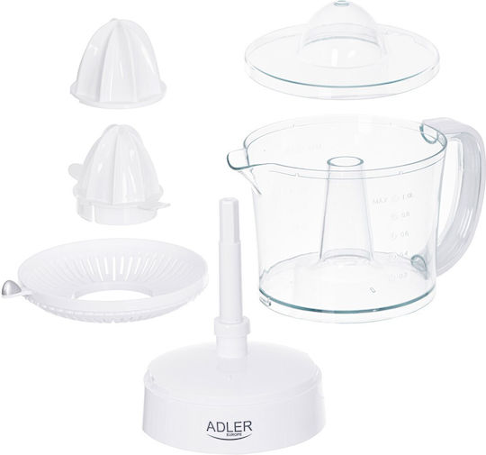 Adler Storcător electric 60W cu capacitate 1lt Alb
