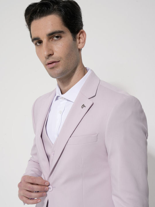 Herrenanzugsjacke Lila