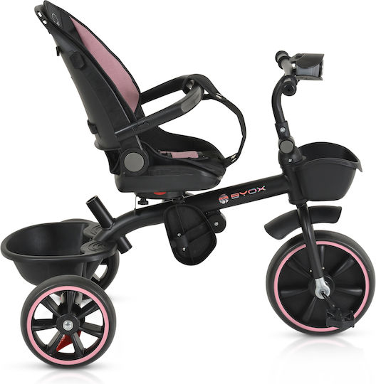 Byox Summer Convertible with Parental Handle for 12 Months Pink